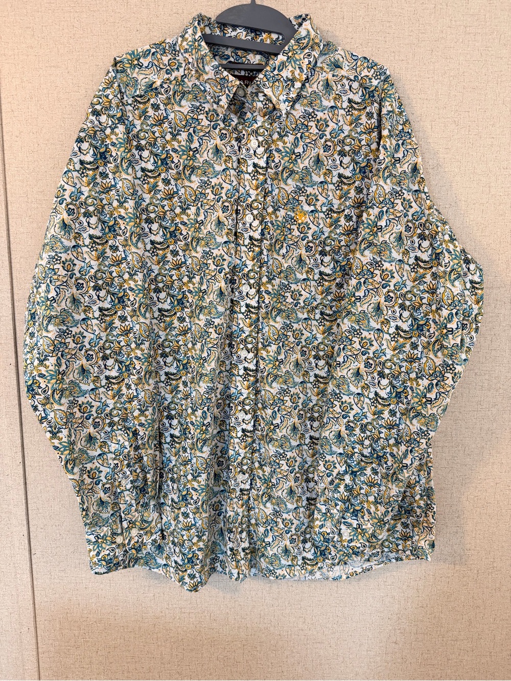 Ariat Men Western Button Up Shirt